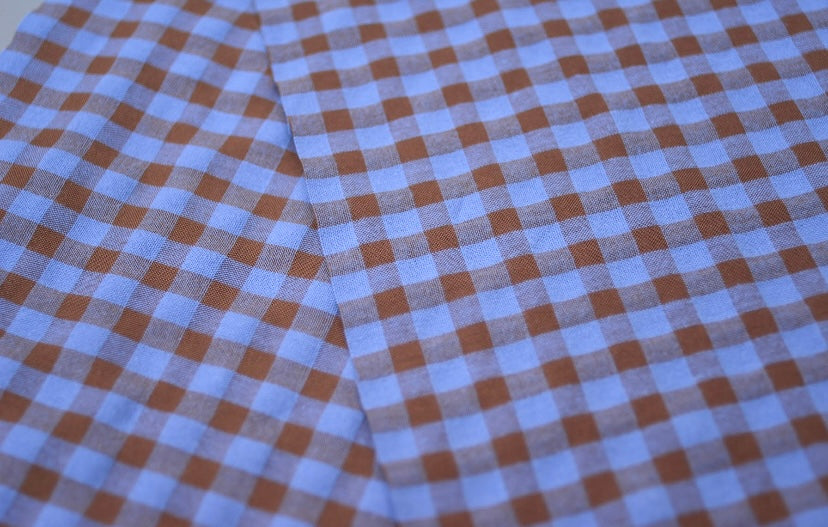 Top fruncido cuadros vichy