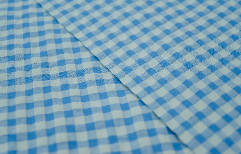 Top fruncido cuadros vichy