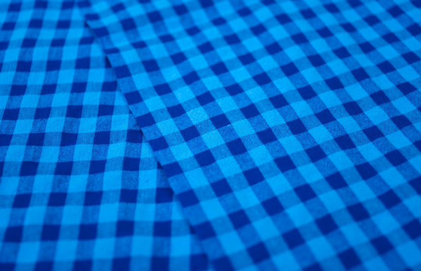 Top fruncido cuadros vichy