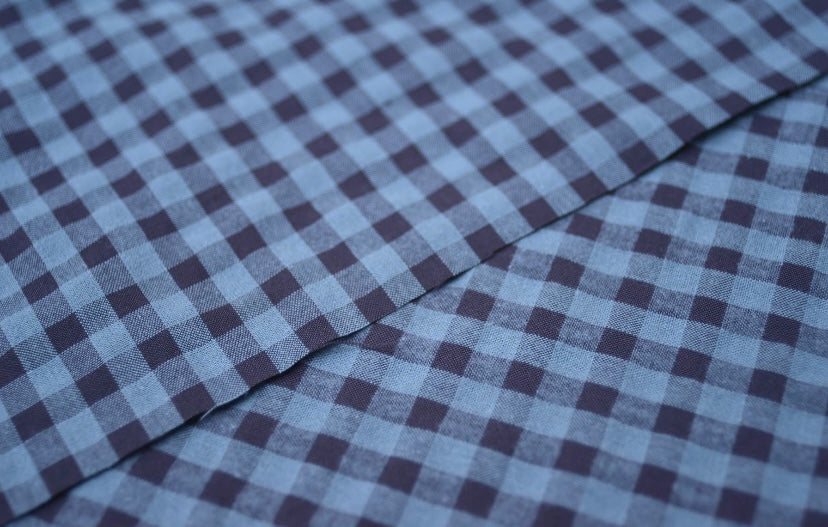 Top fruncido cuadros vichy